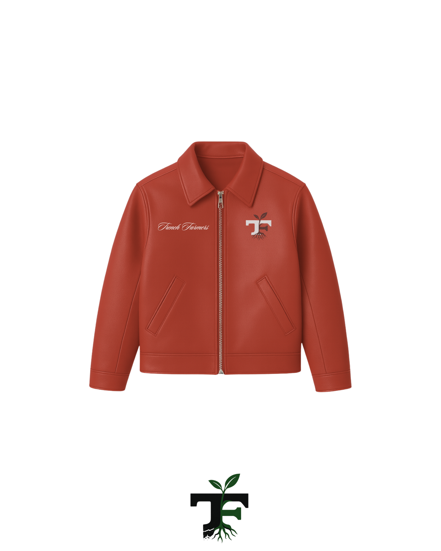 Leather Blouson Jacket